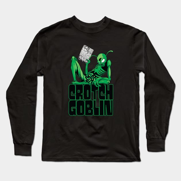 Anthony's Crotch Goblin Long Sleeve T-Shirt by ComicArtLive